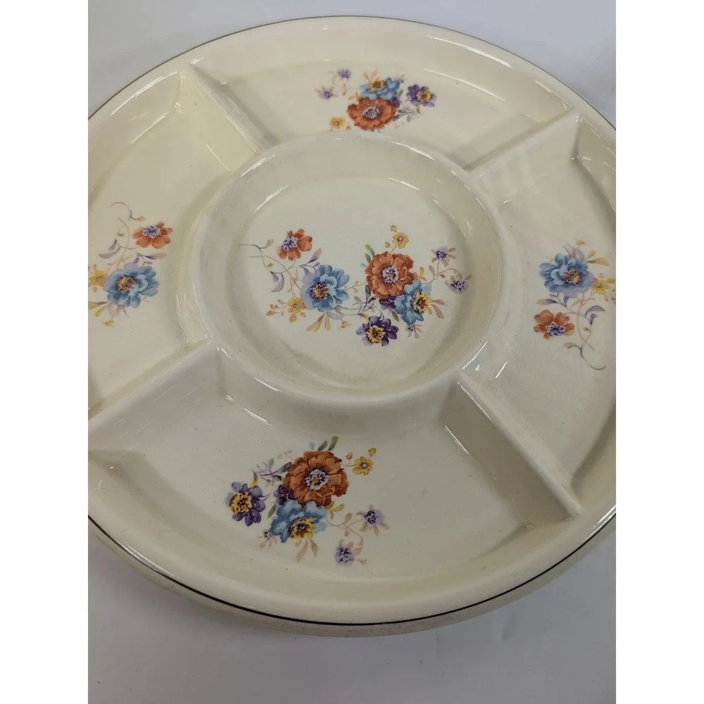 Vintage‎ Homer Laughlin Royal Oven Serve Relish Tray